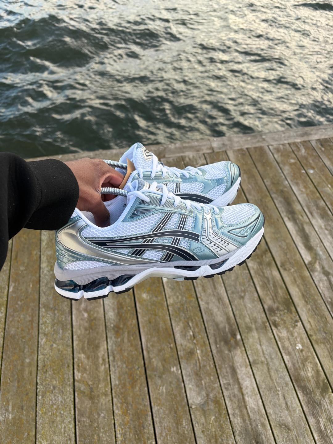 Kayano sneakers - Vit/blå